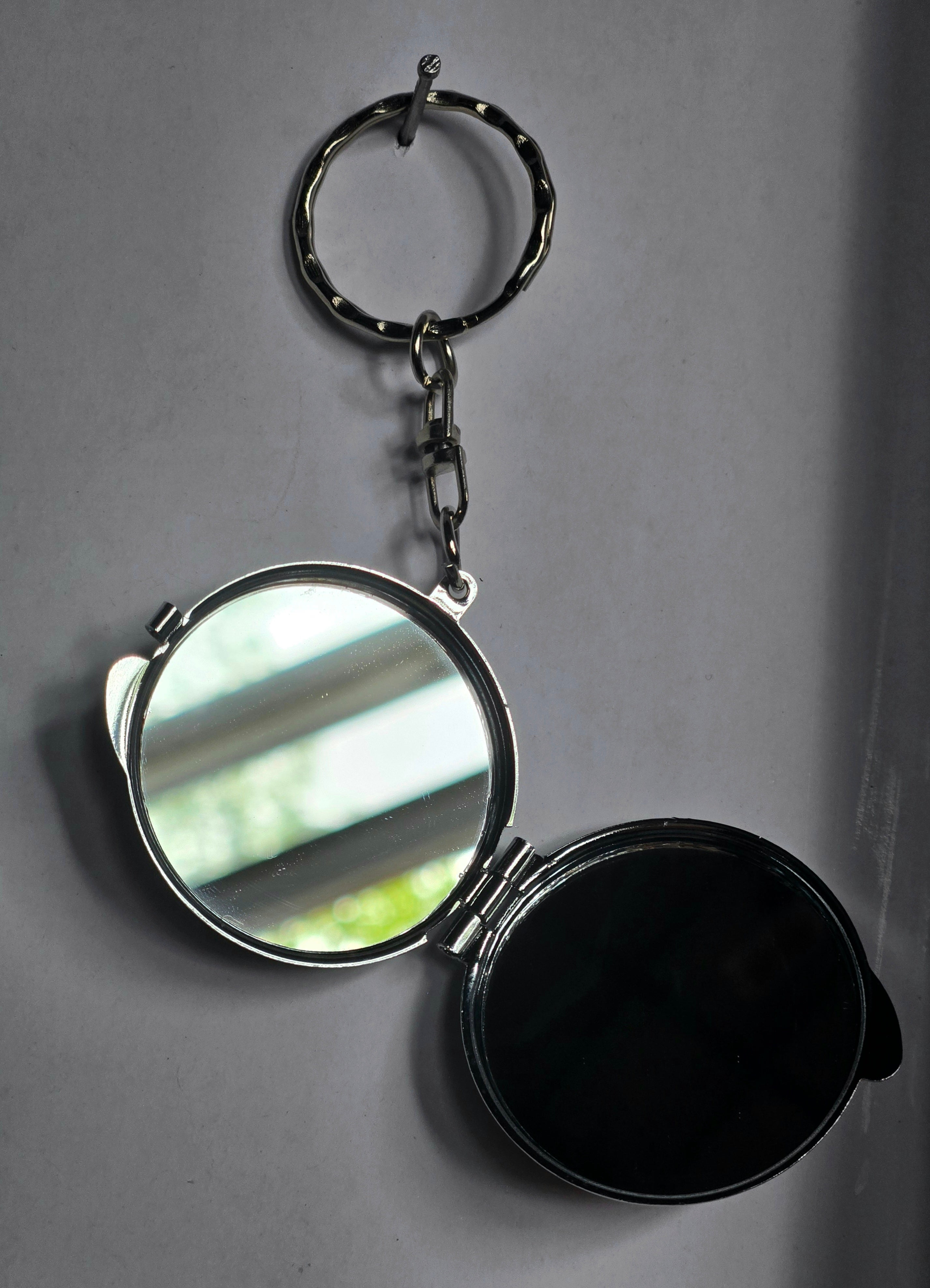 Fruit Salad Mini Compact Mirror Keychain