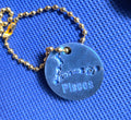 Zodiac Keychain Metallic Pisces