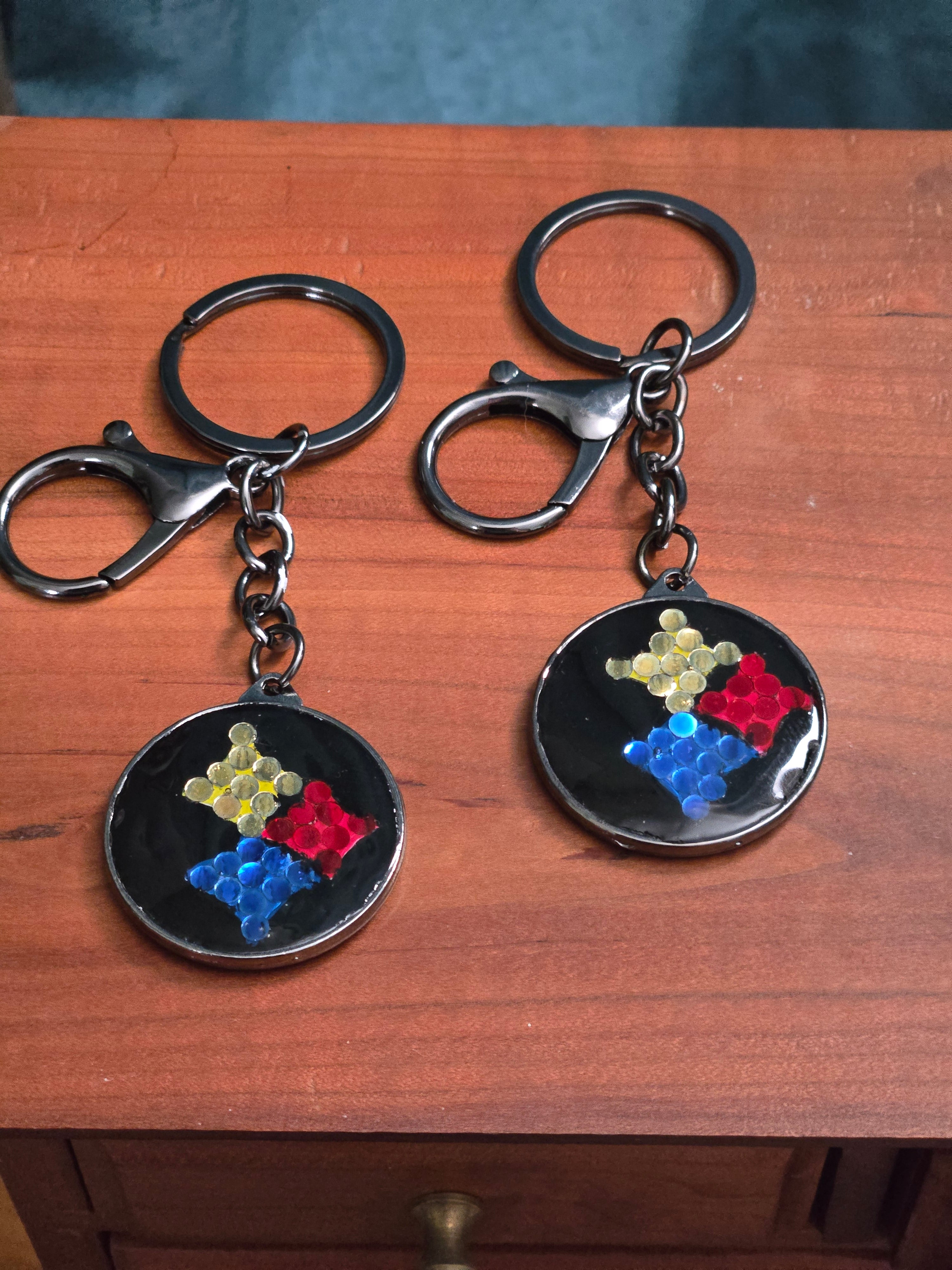 Fan keychain