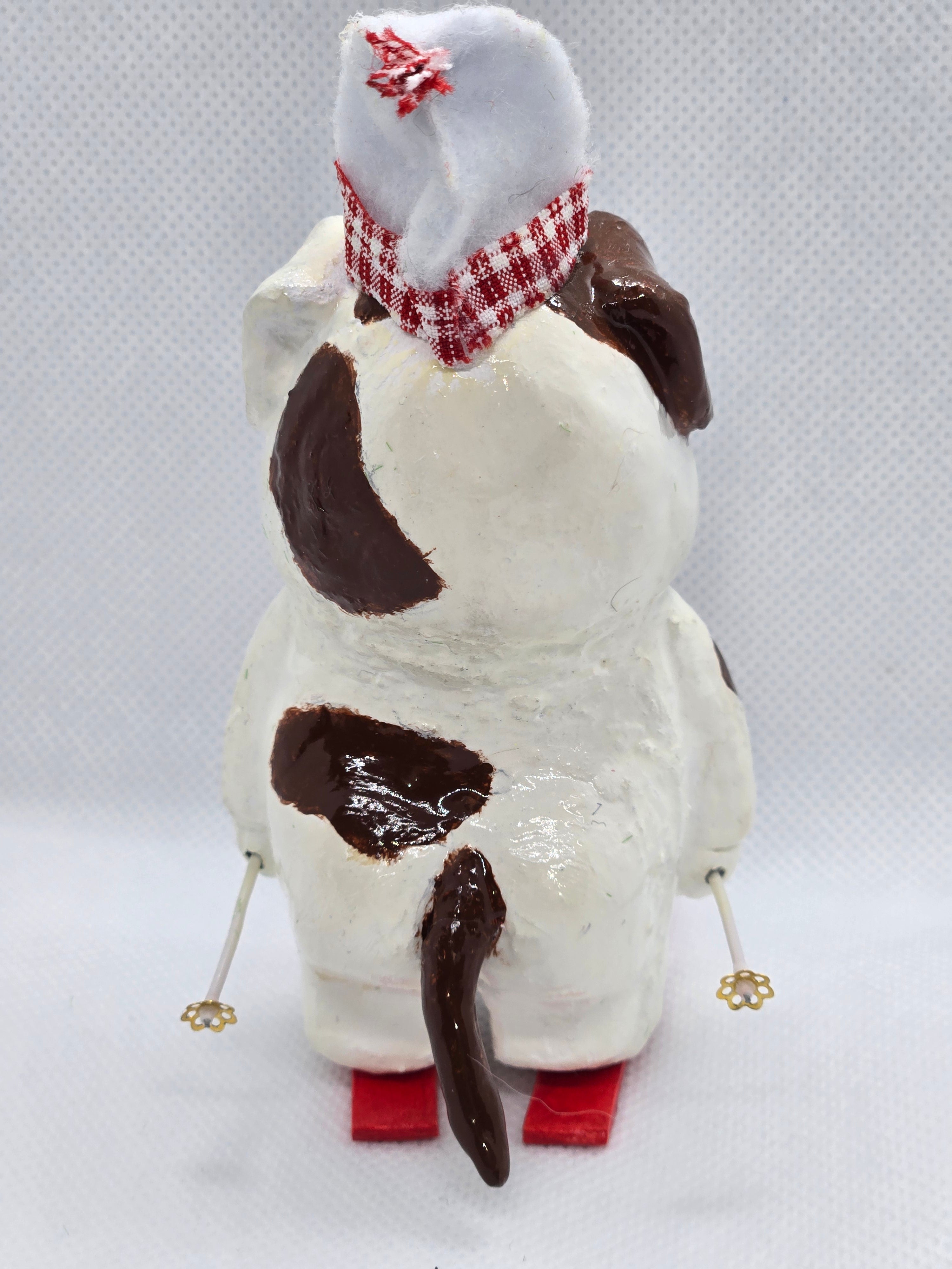 Snow Dog Figure