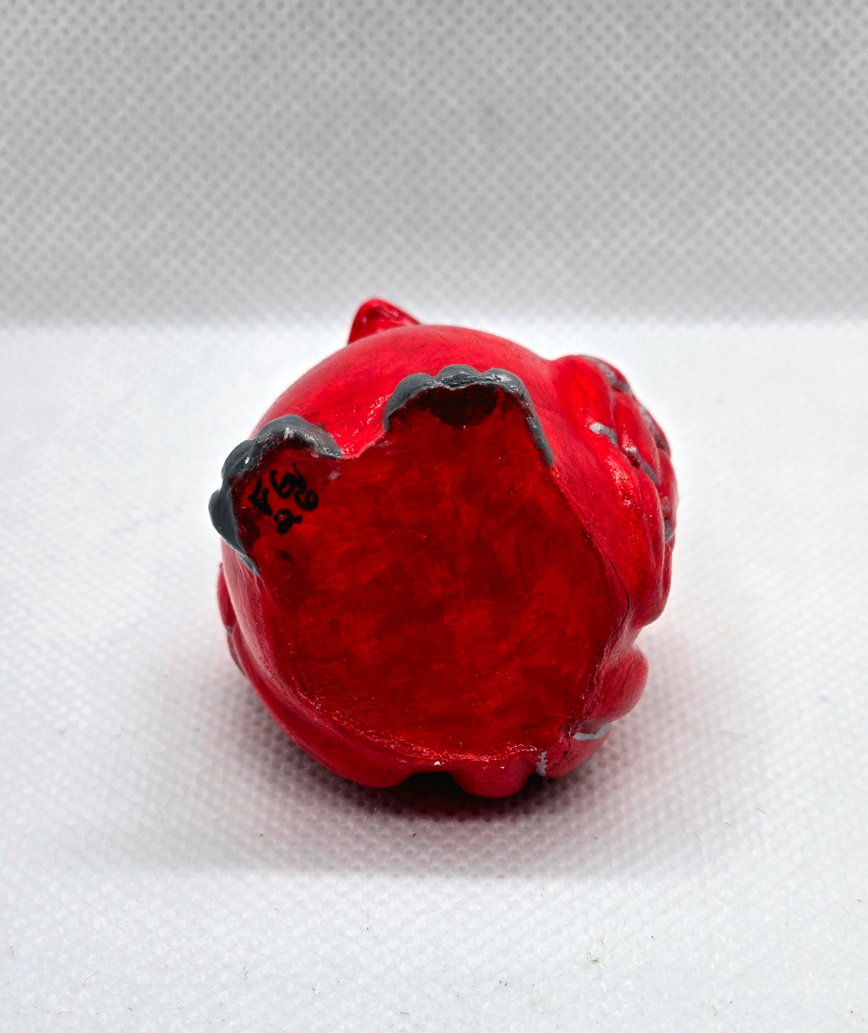 Red Cardinal Plaster Figure