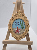 Sea Life Miniature Painting