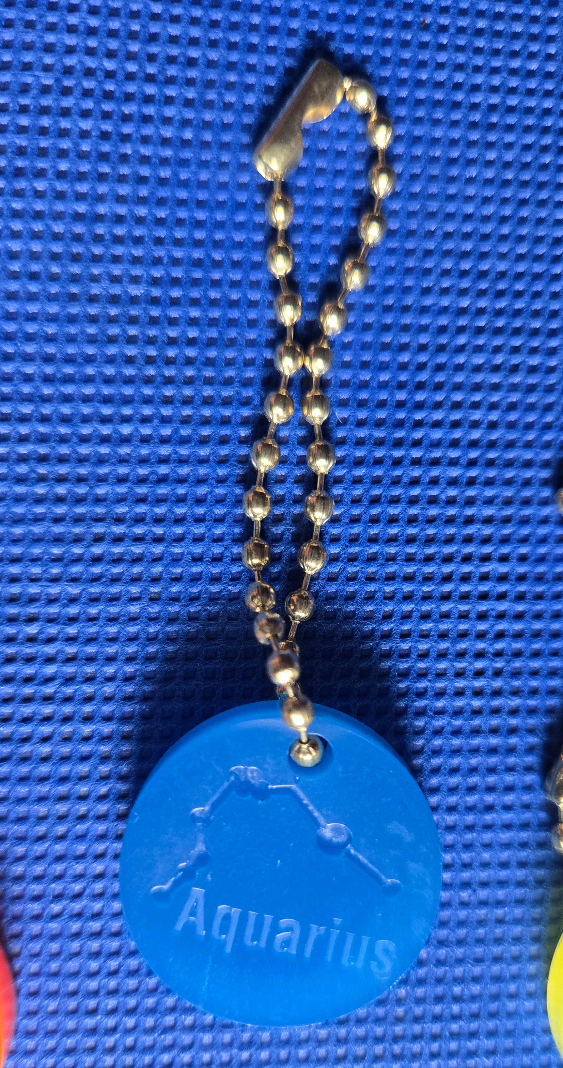 Zodiac Keychain Bright Aquarius