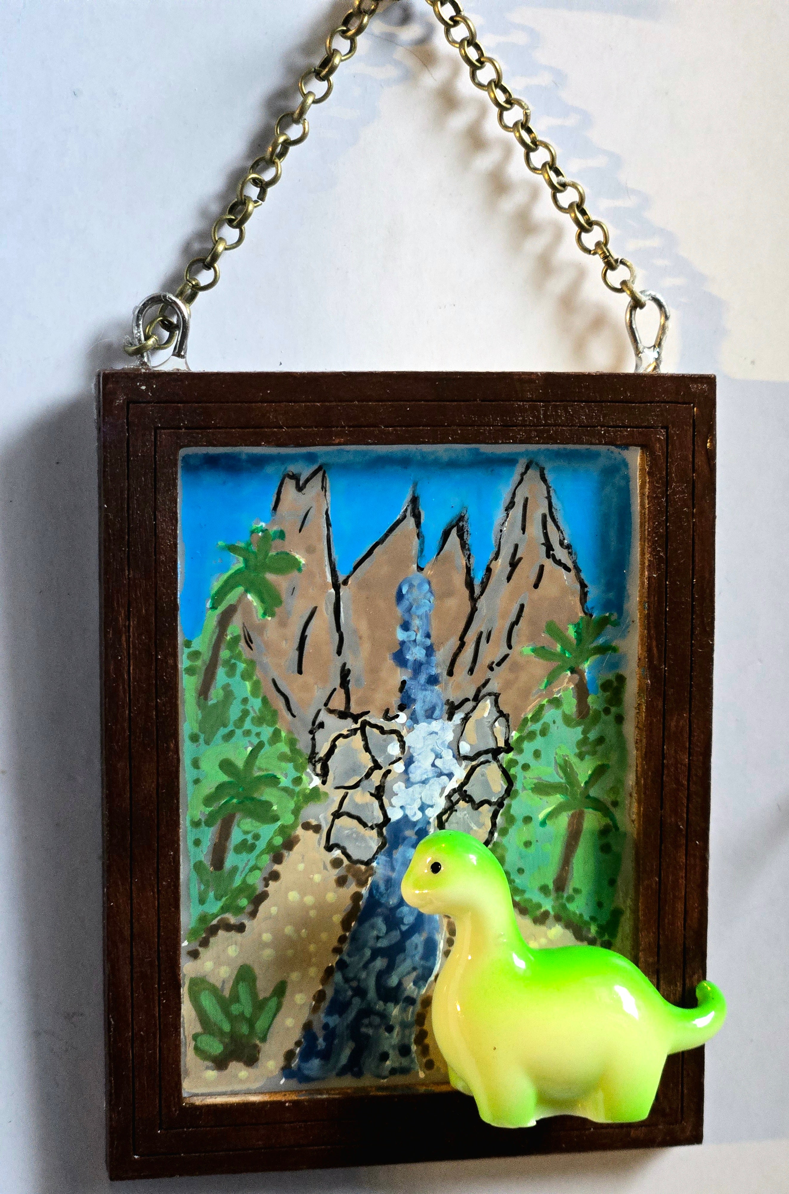 Little Dino Art Ornament