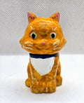 Orange Cat Plaster Figure