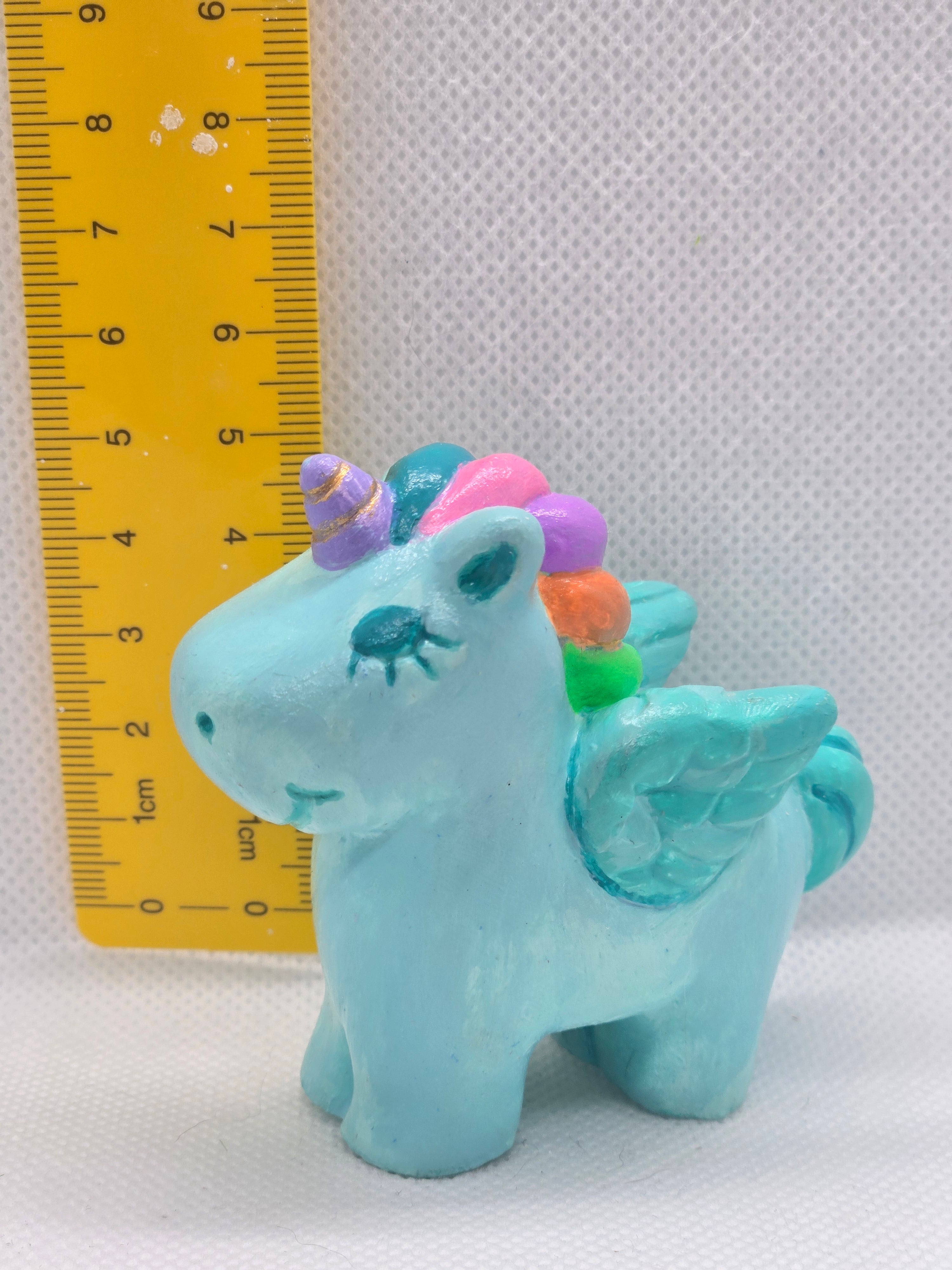 Magical Rainbow Unicorn Plaster Figure