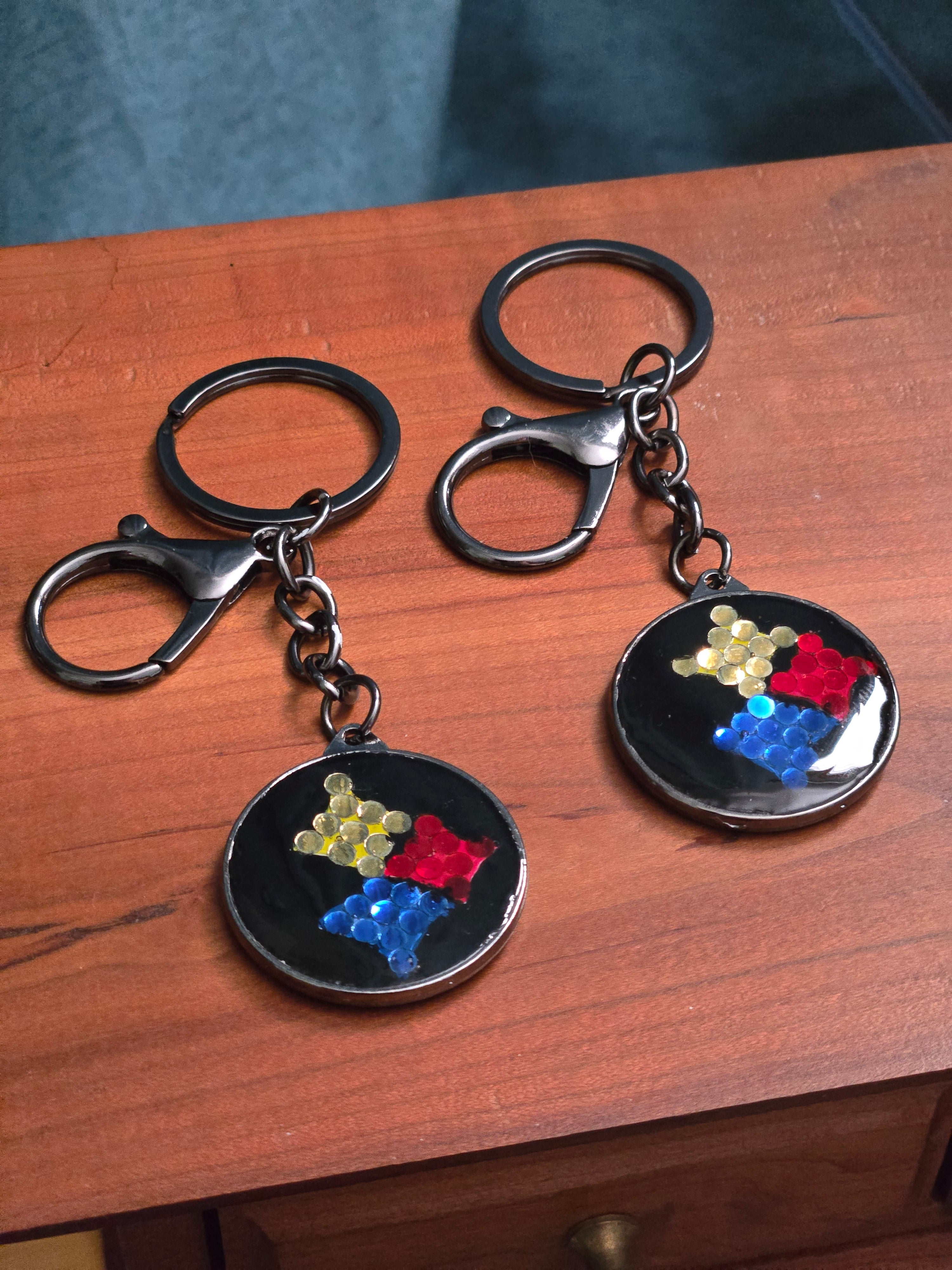 Fan keychain