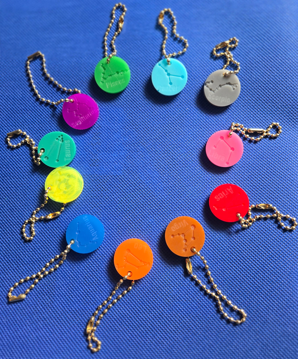 Zodiac Keychain Bright Capricorn