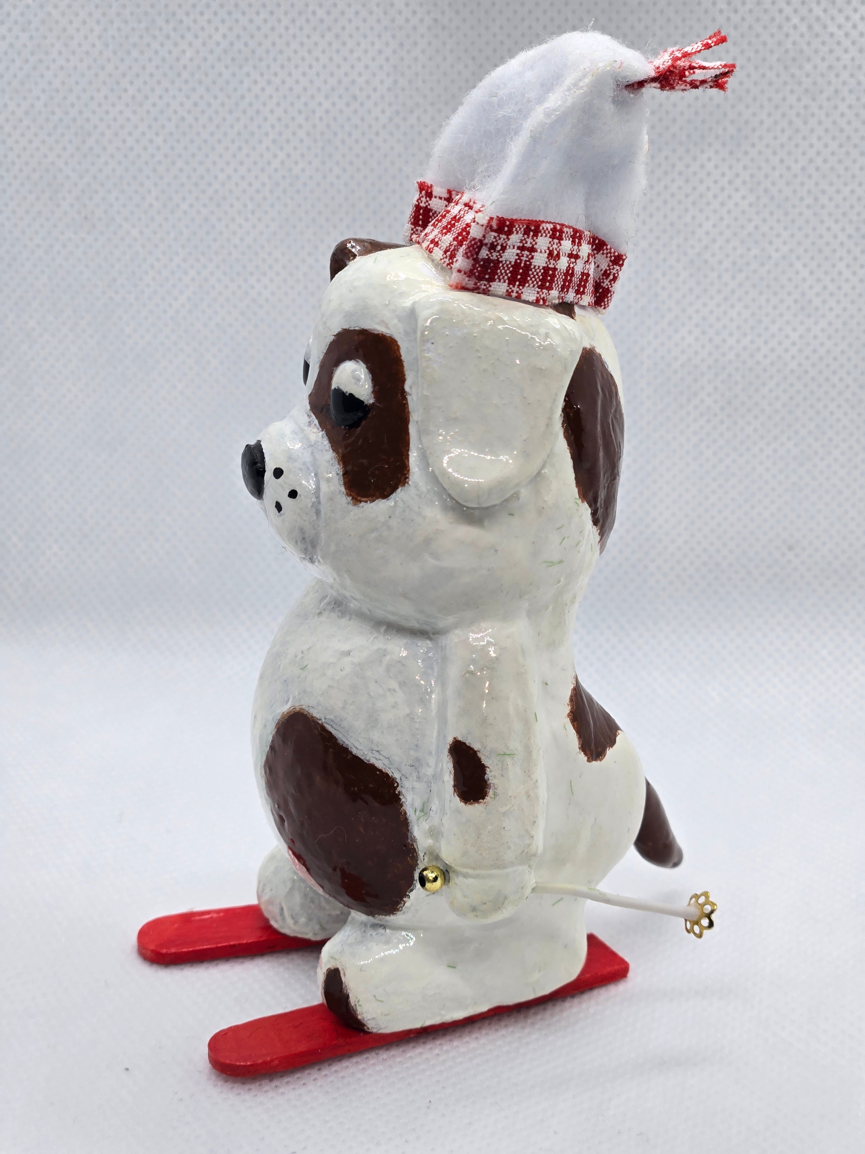Snow Dog Figure