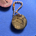 Zodiac Keychain Metallic Leo
