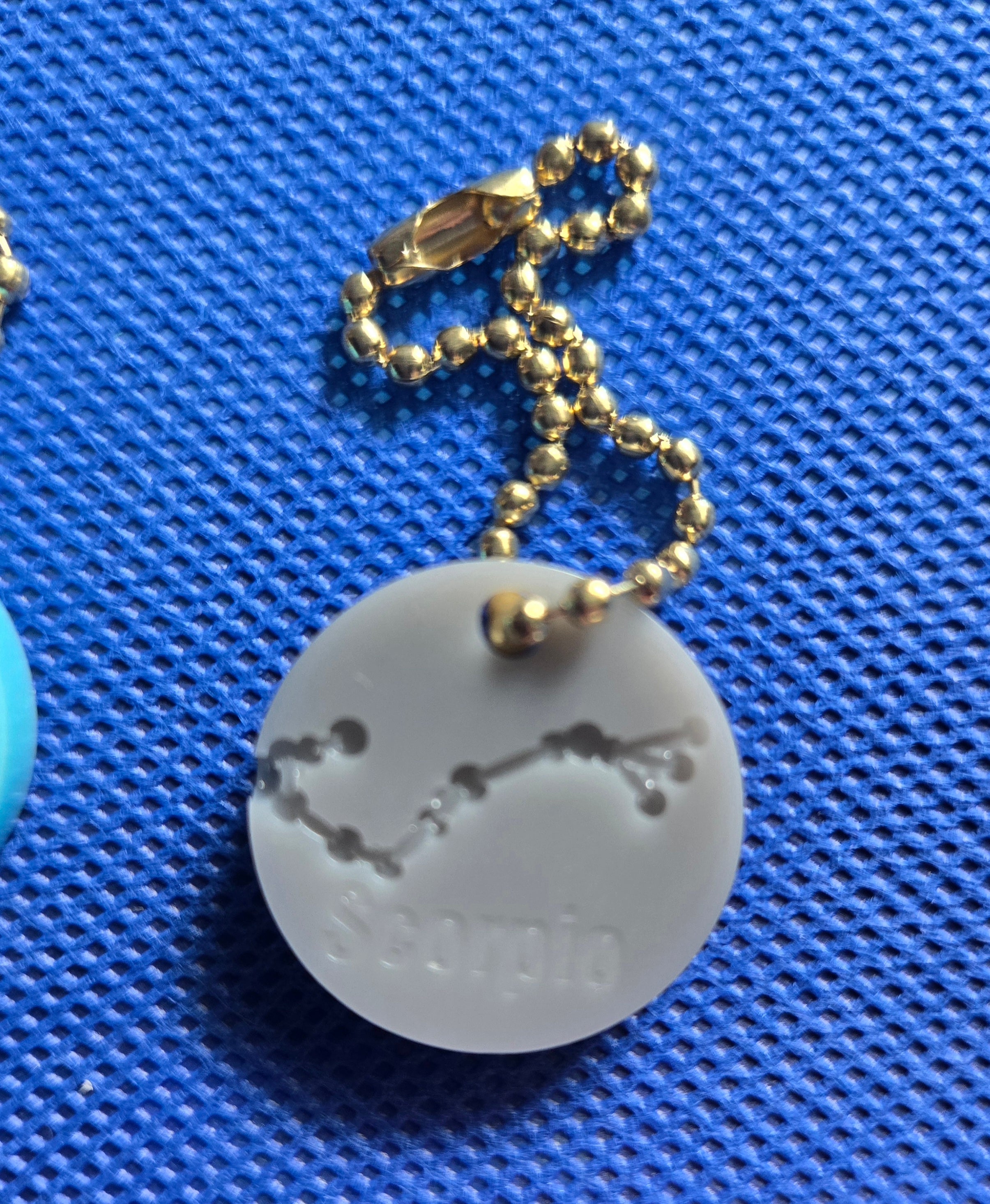 Zodiac Keychain Bright Scorpio