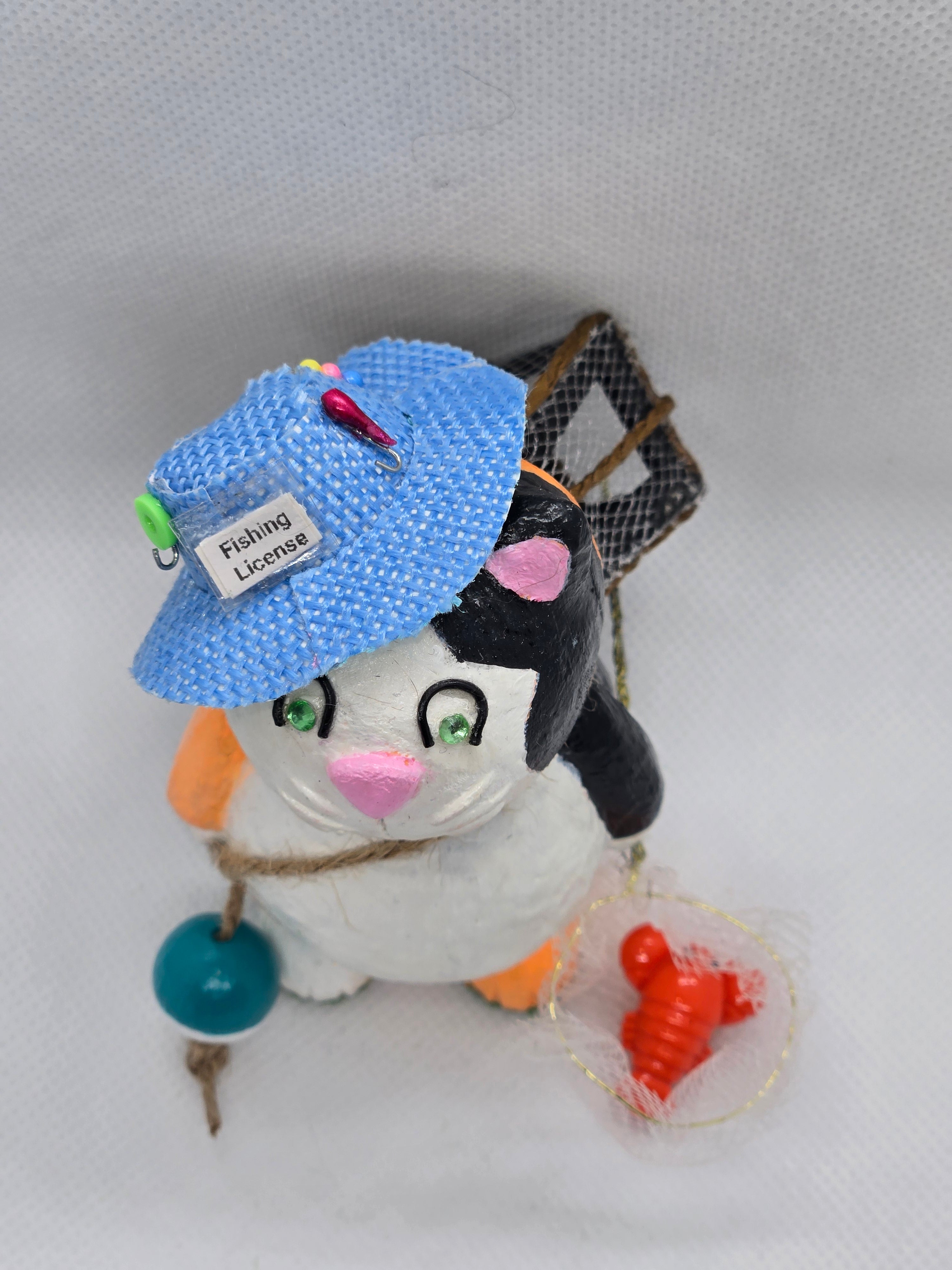 Fisherman Cat Figure