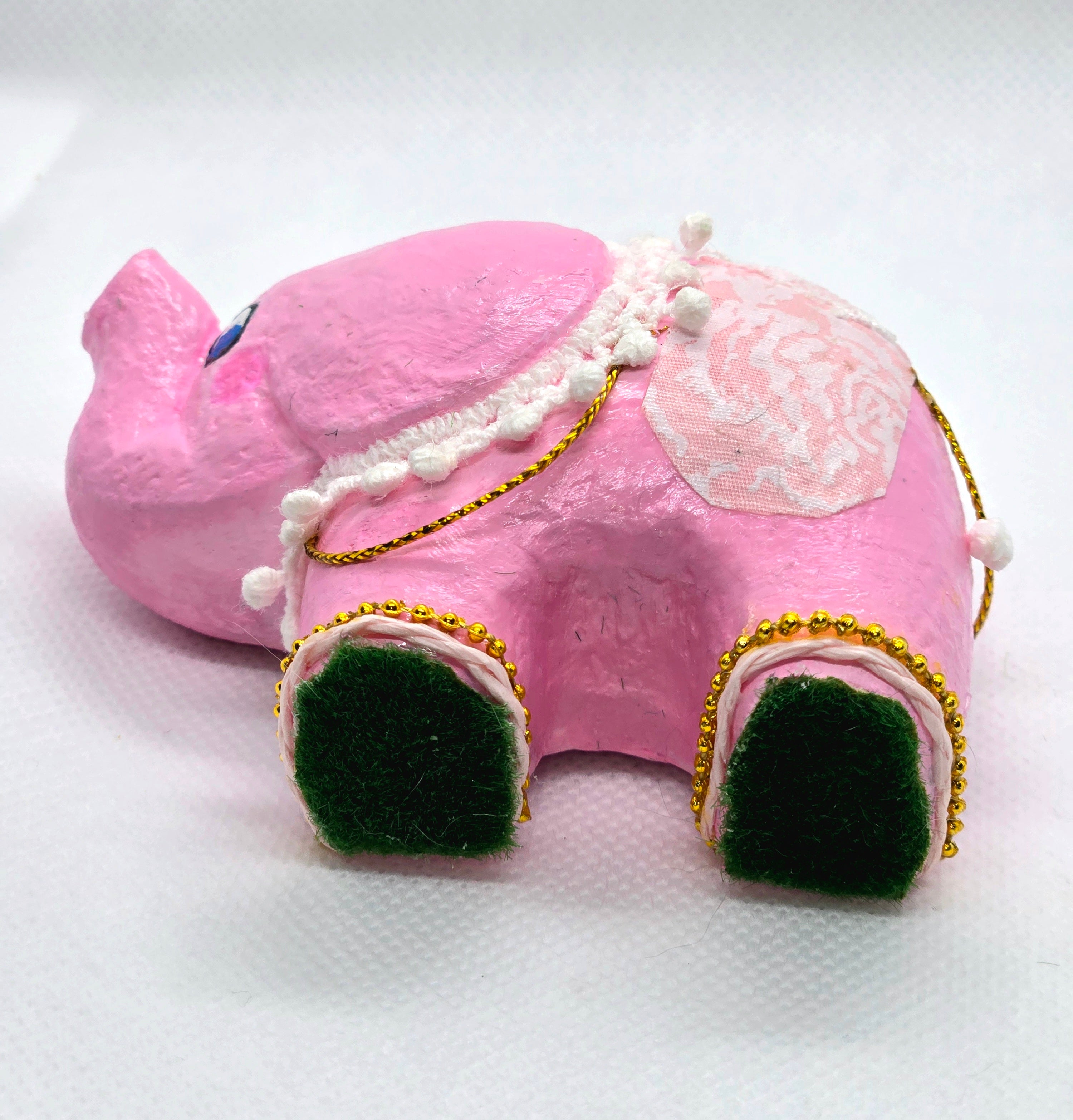 Decorated Elephant Figure