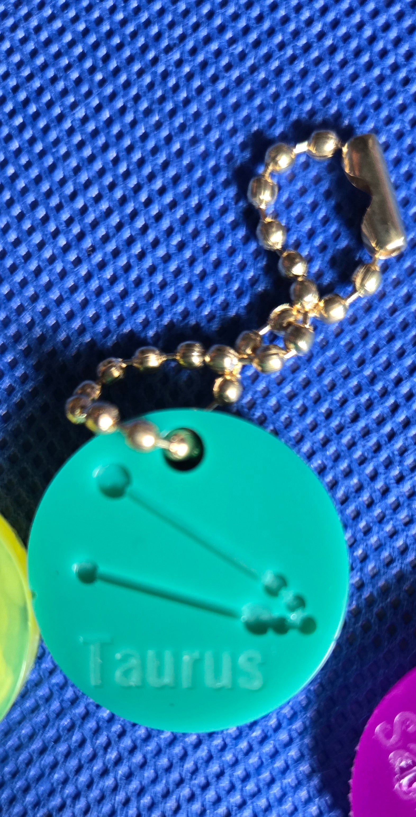 Zodiac Keychain Bright Taurus