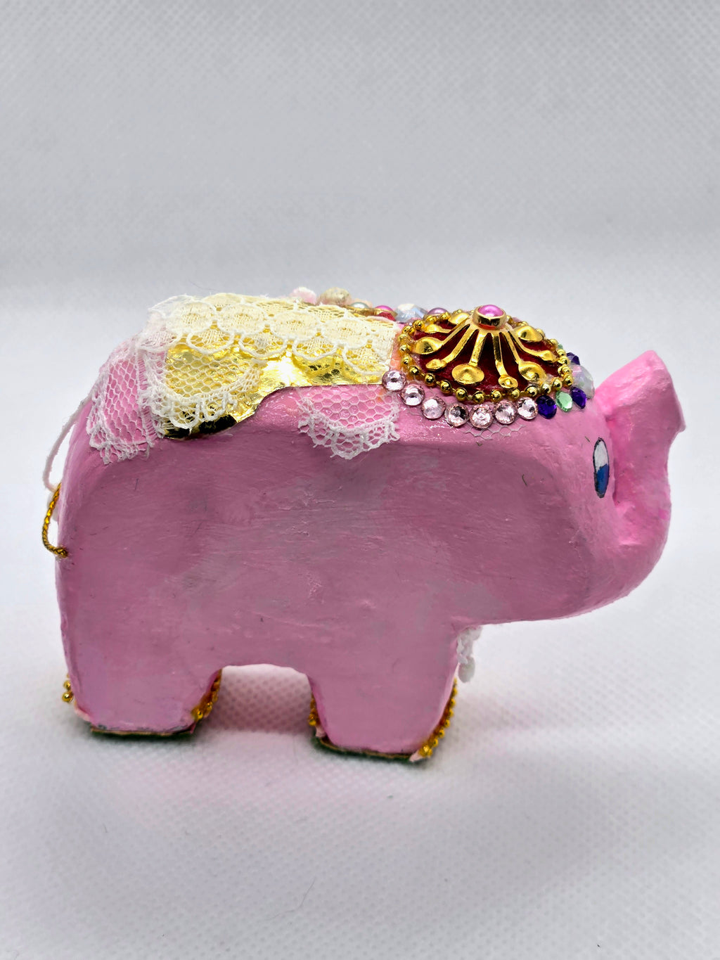 Decorated Elephant Figure