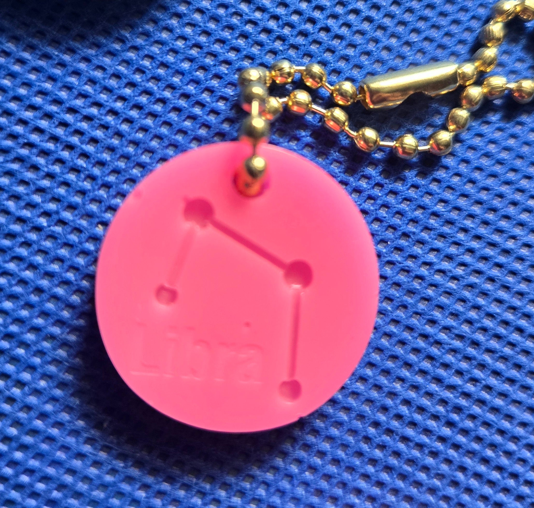 Zodiac Keychain Bright Libra