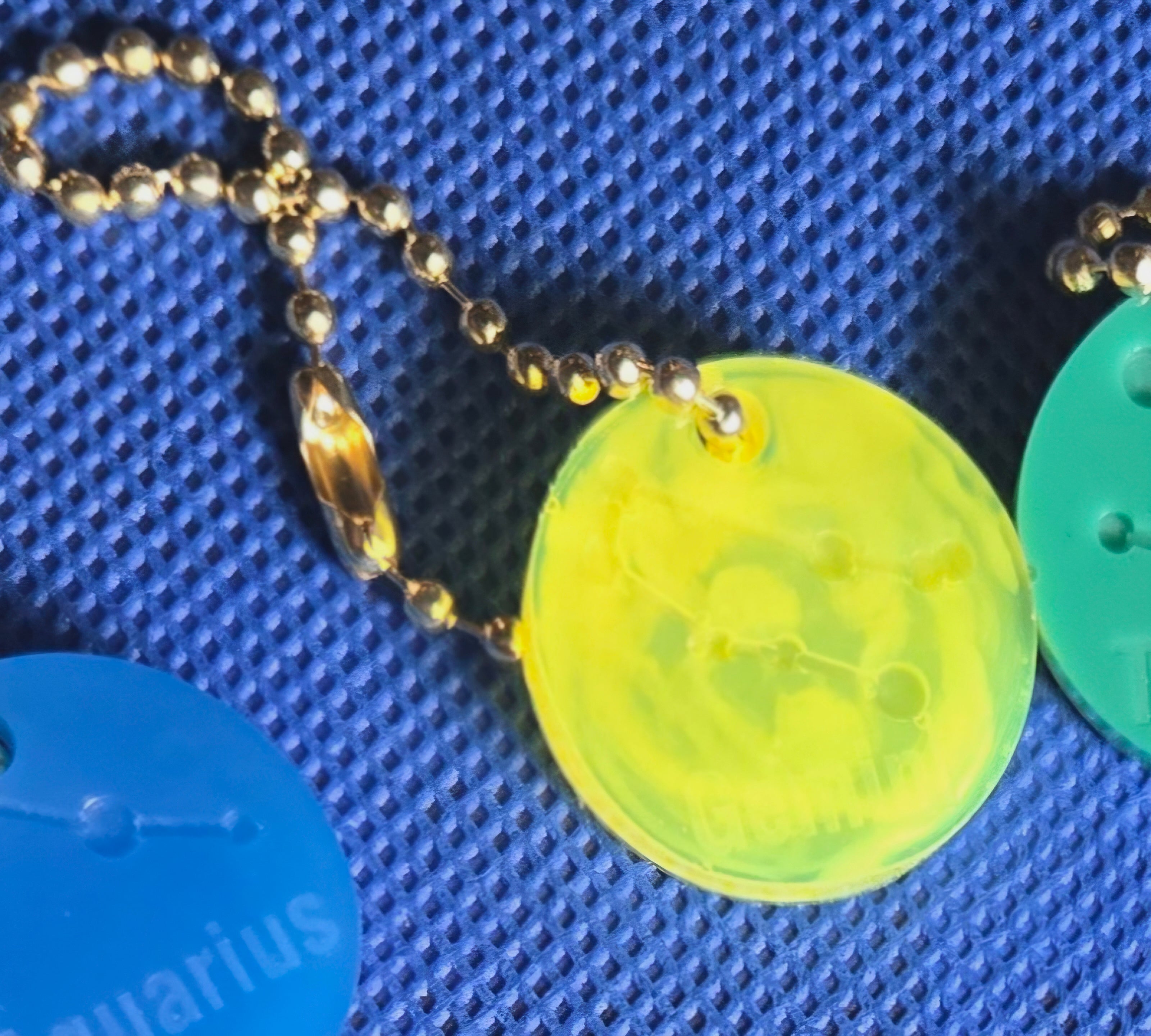 Zodiac Keychain Bright Gemini