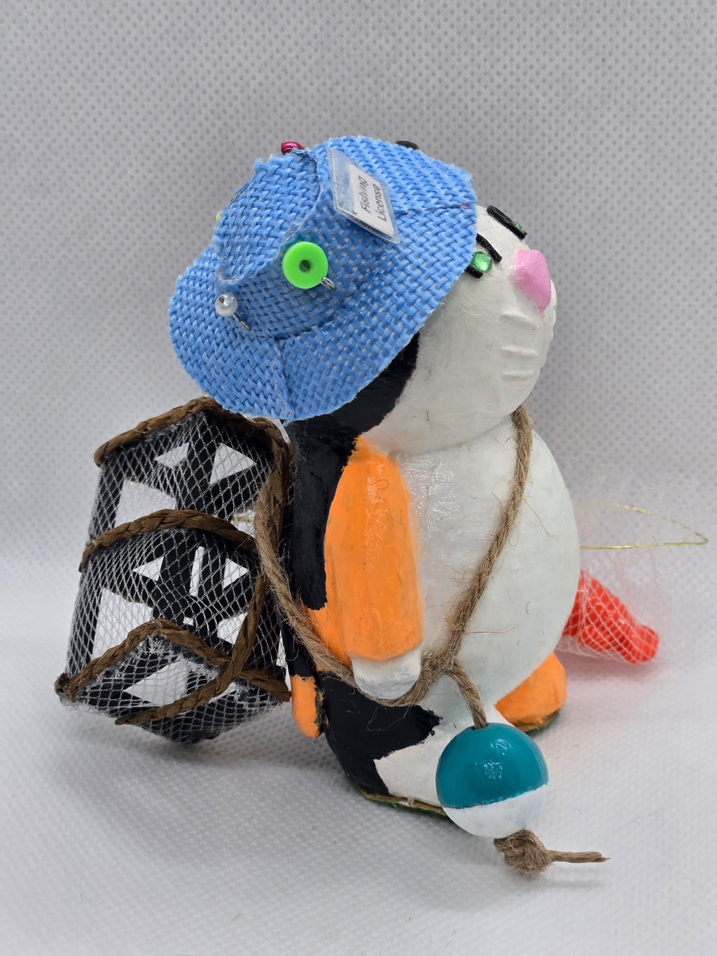 Fisherman Cat Figure