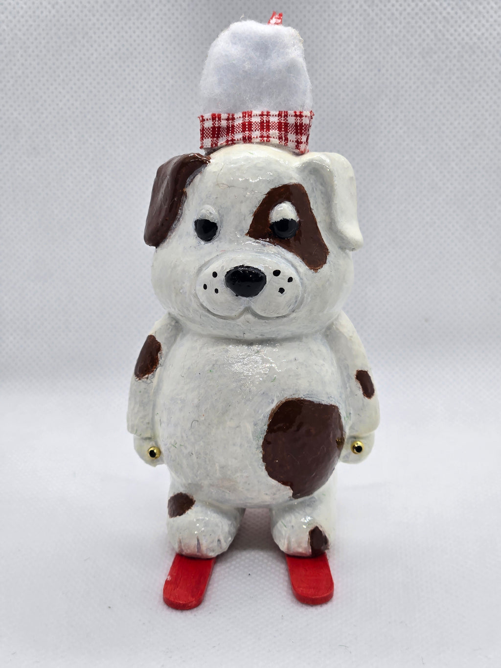 Snow Dog Figure