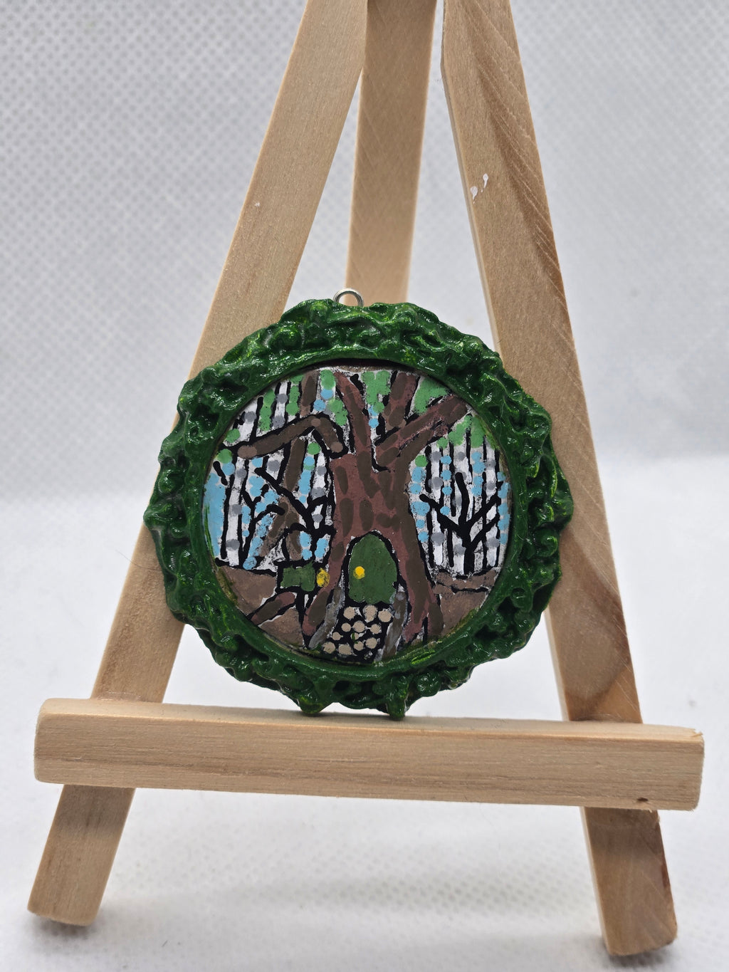 Tree House Miniature Painting
