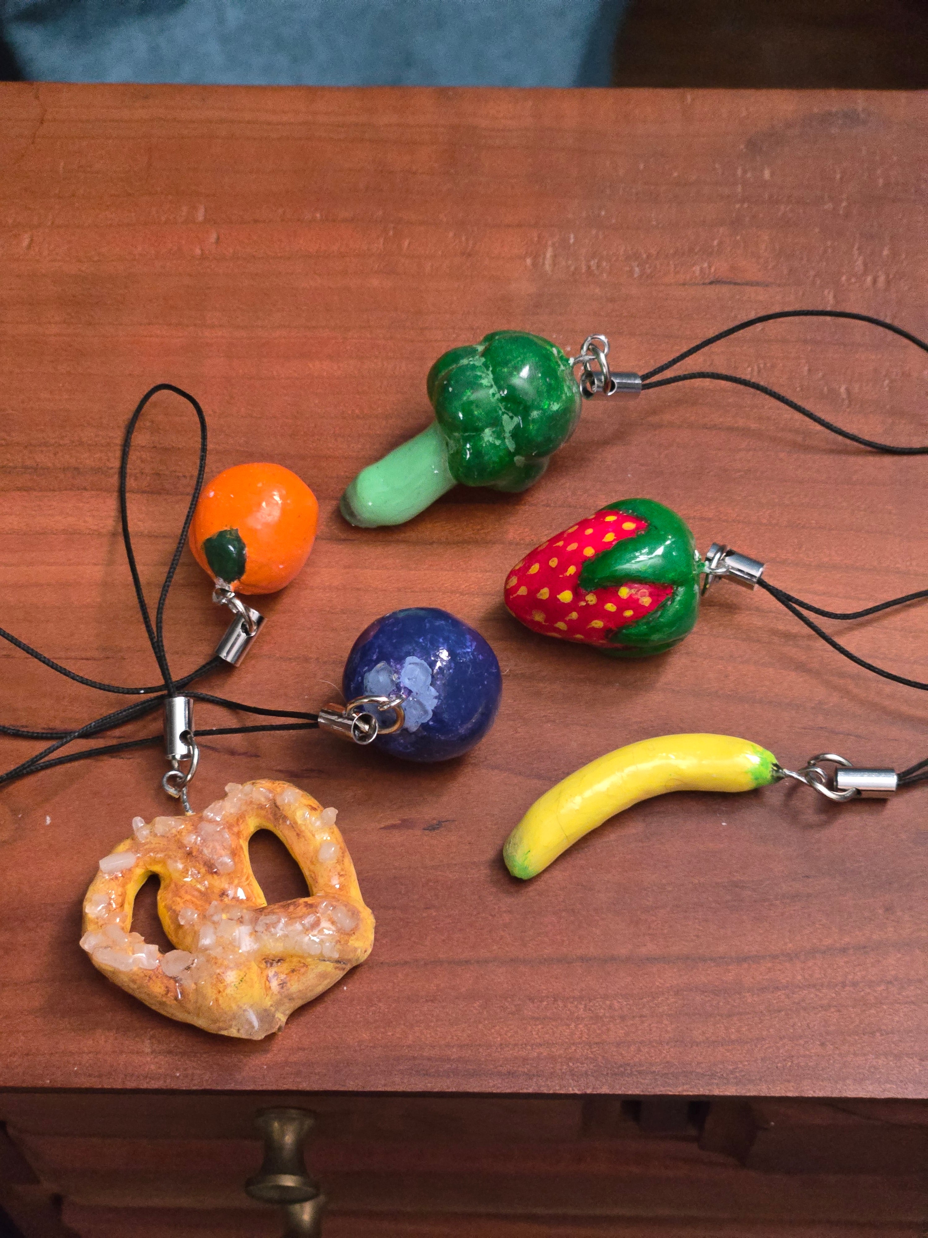 Clay Blueberry Charm