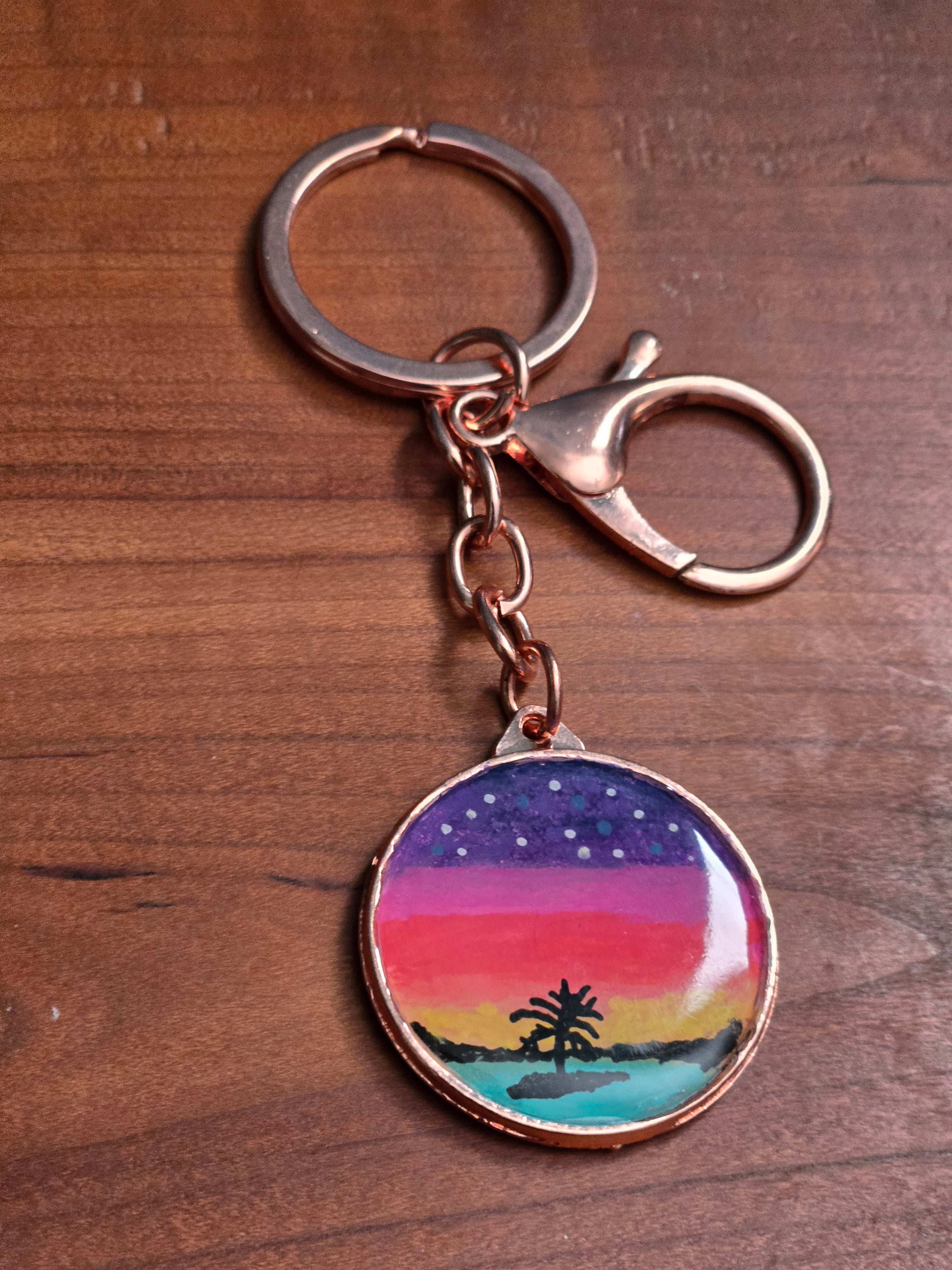 Wanderlust Keychain