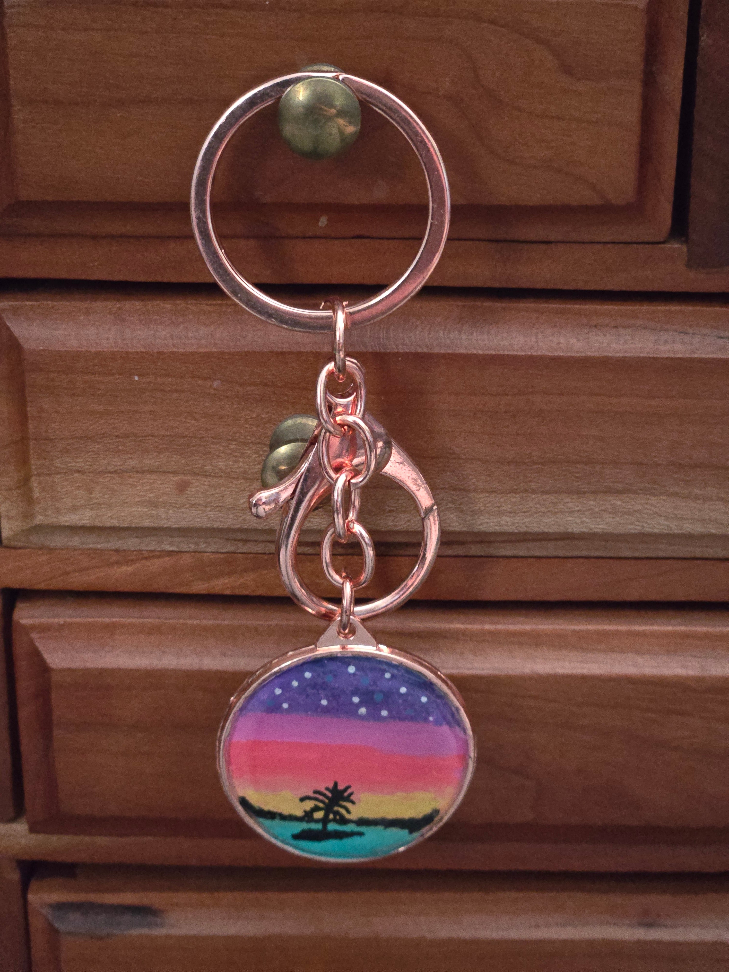 Wanderlust Keychain