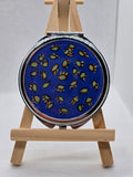 Protective Eye Pattern Compact Mirror