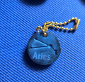 Zodiac Keychain Metallic Aries