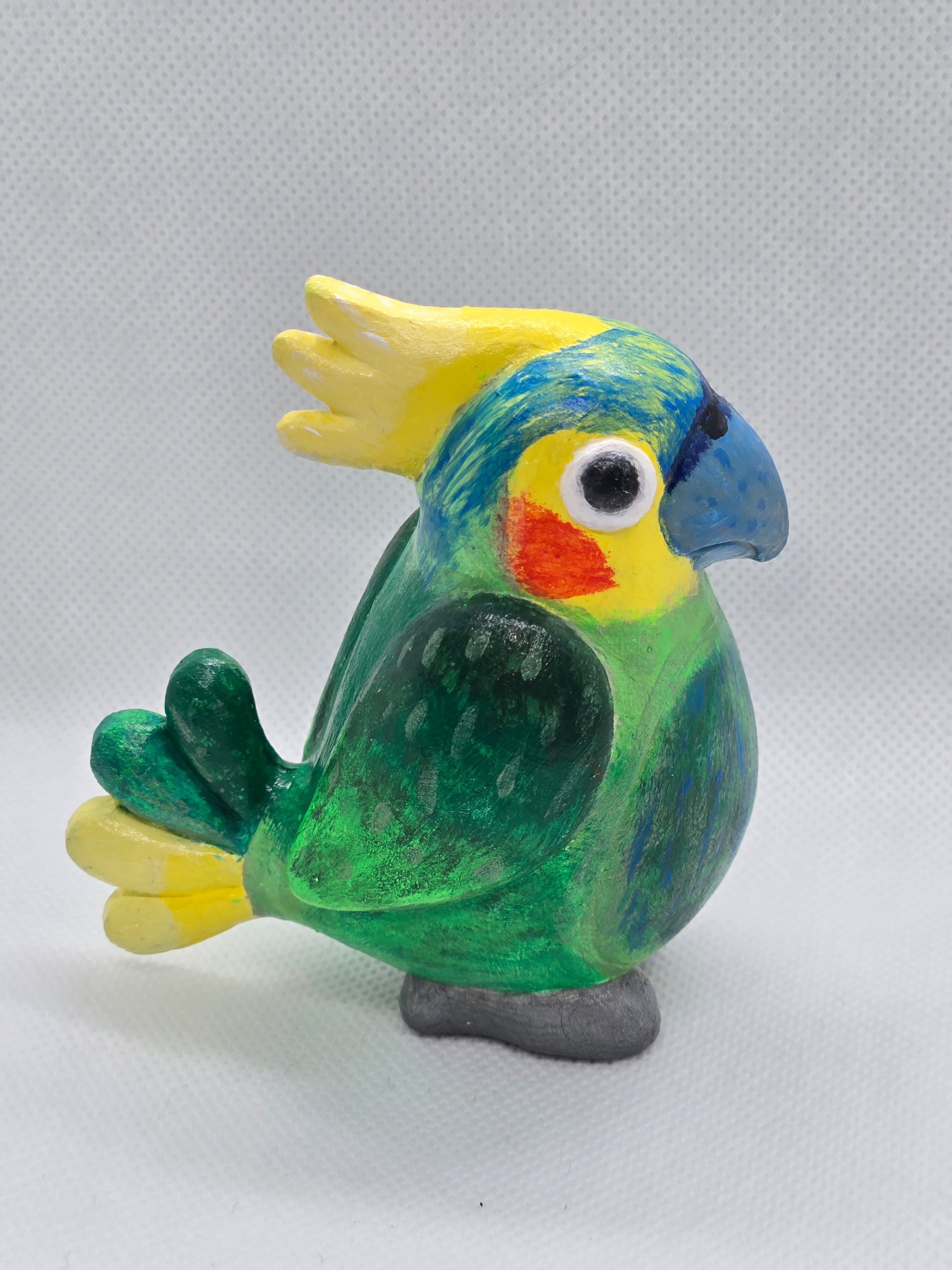 Exotic Bird Figure