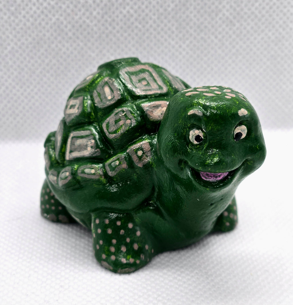 Tortoise Plaster Figure