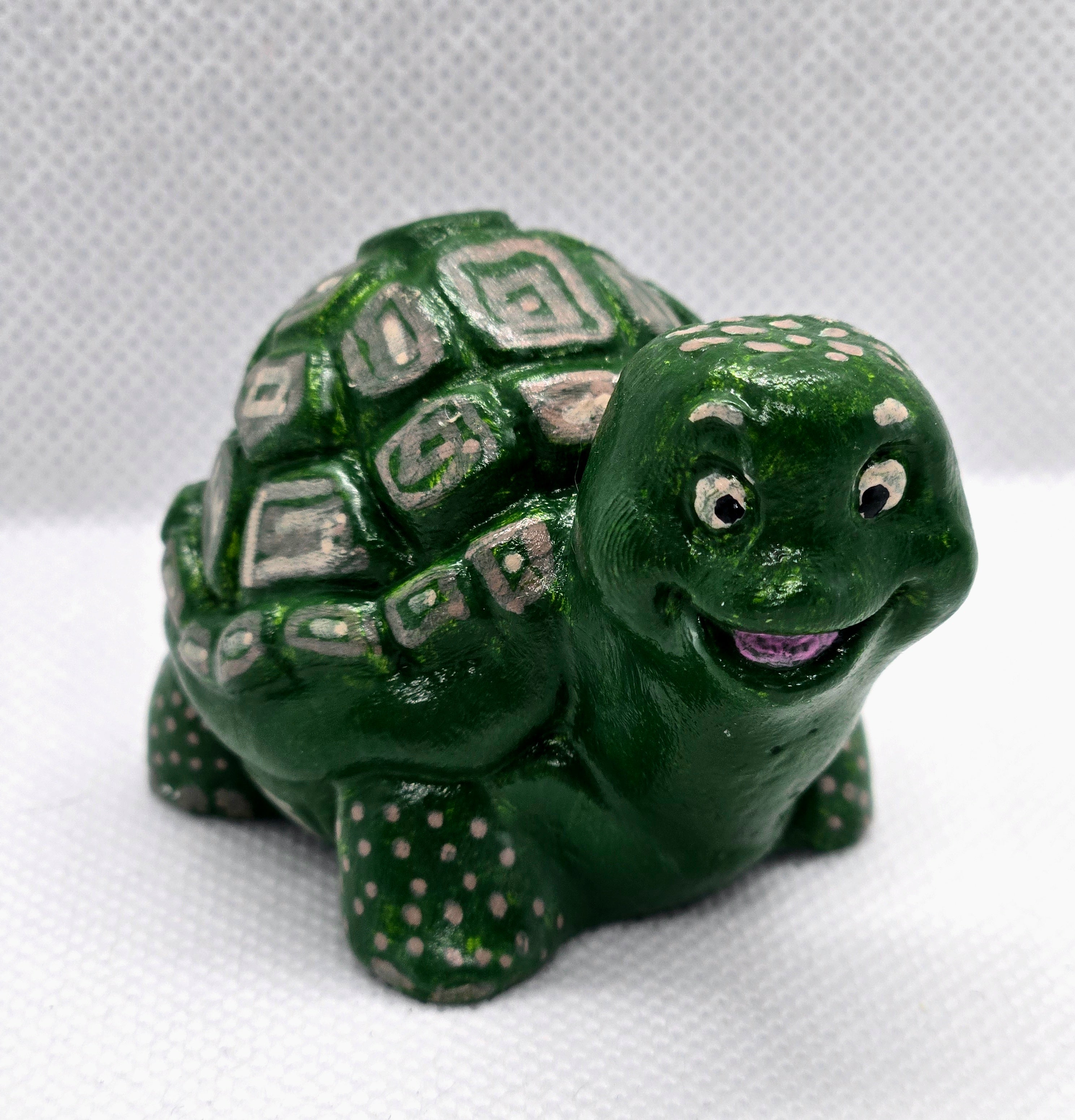 Tortoise Plaster Figure
