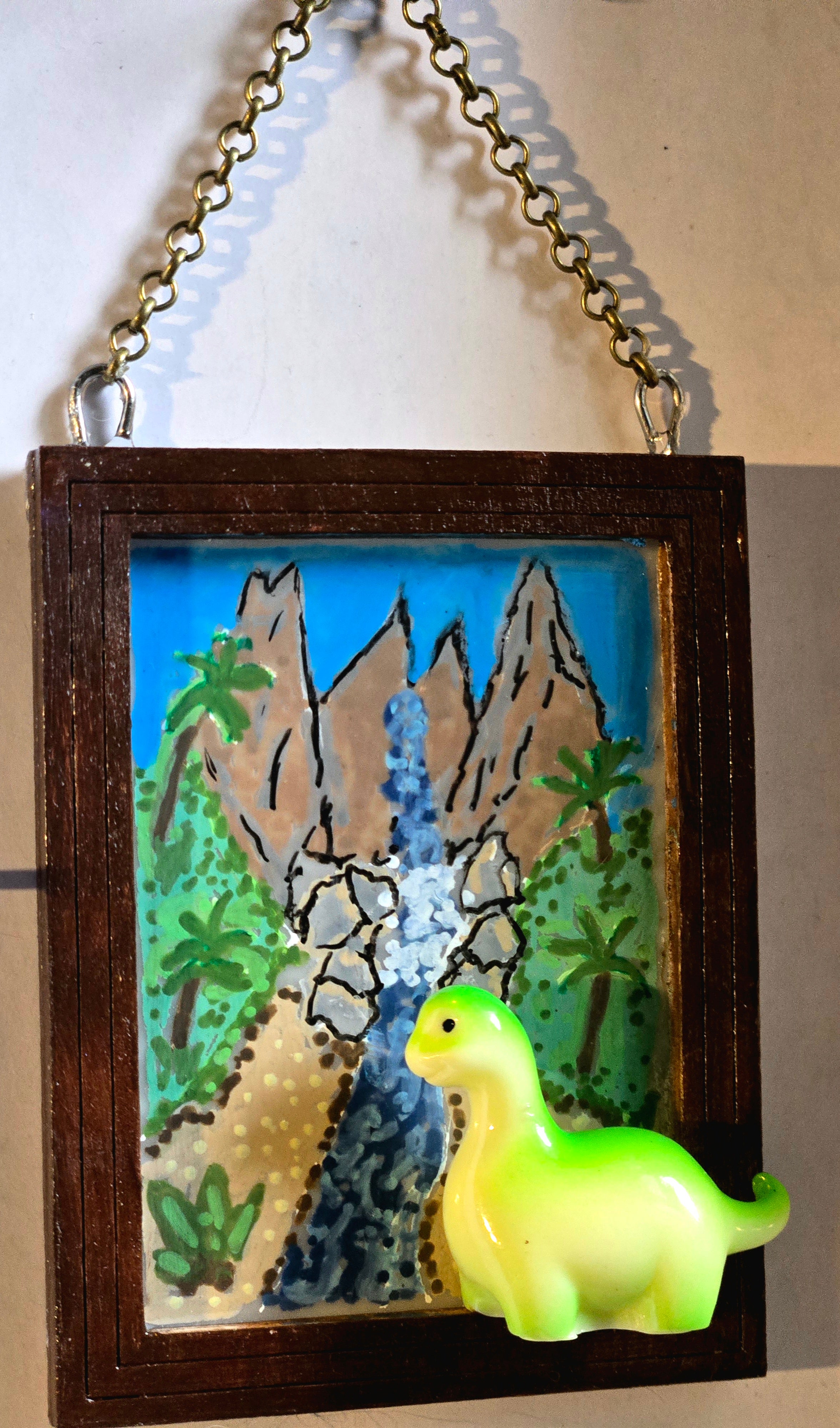 Little Dino Art Ornament