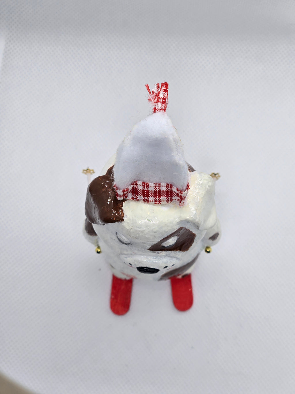 Snow Dog Figure