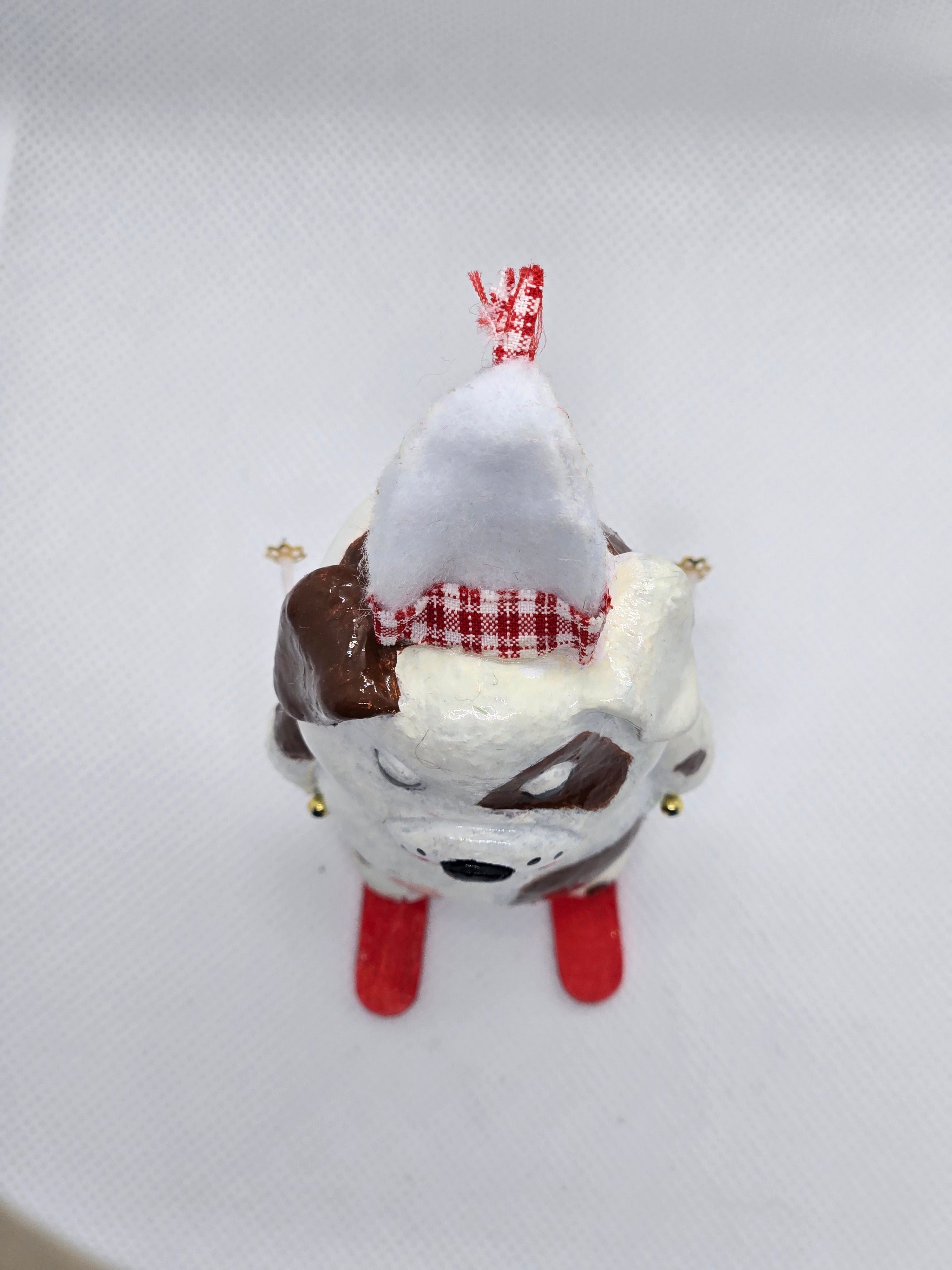 Snow Dog Figure