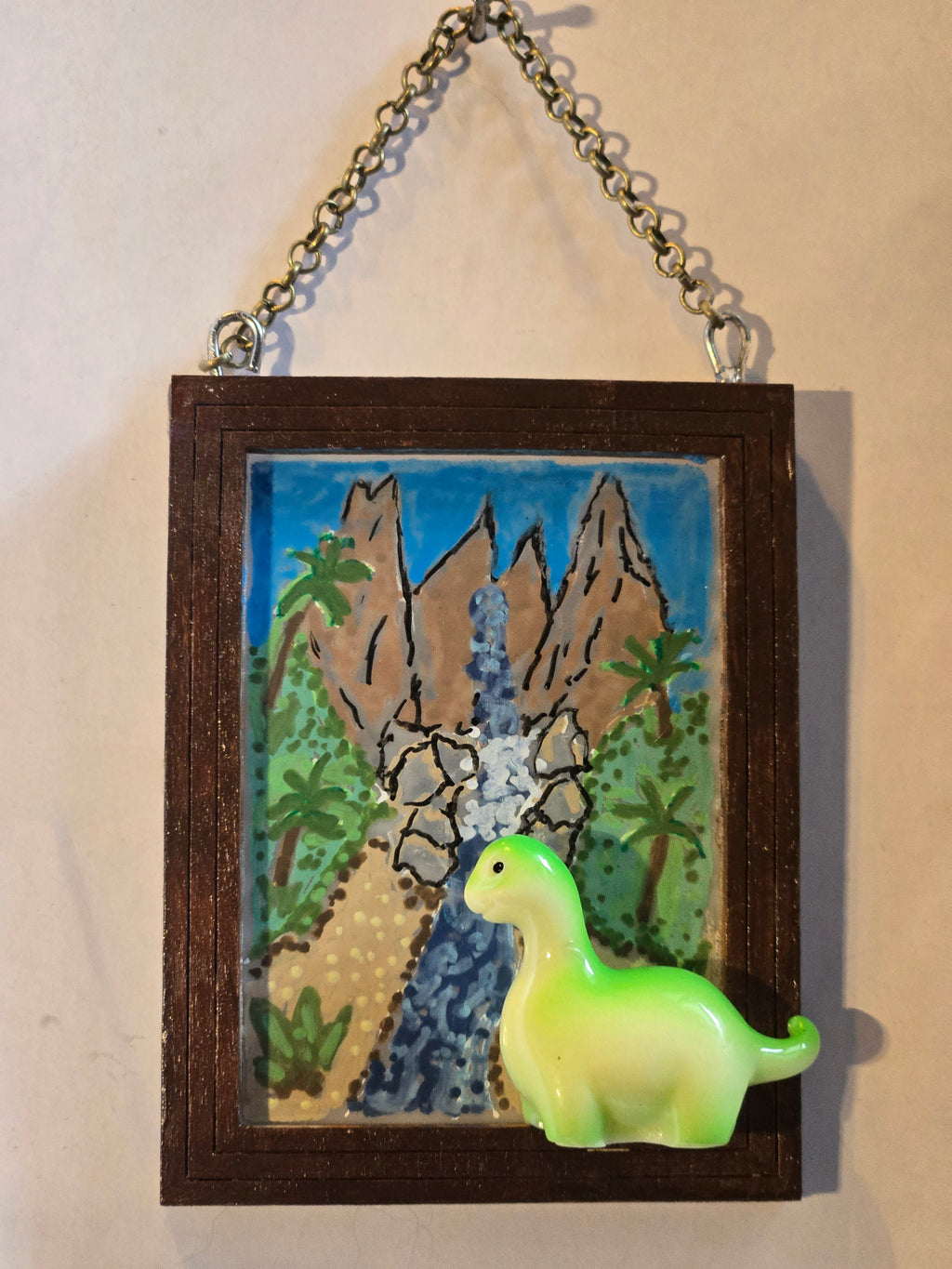Little Dino Art Ornament