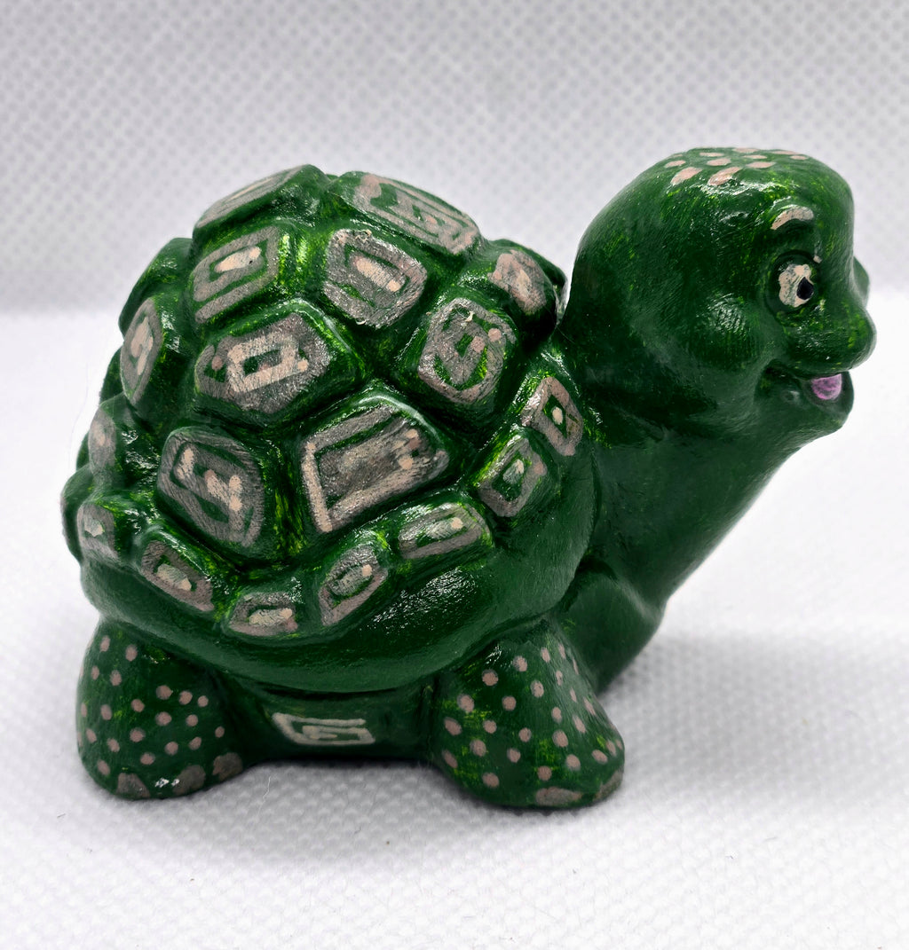 Tortoise Plaster Figure