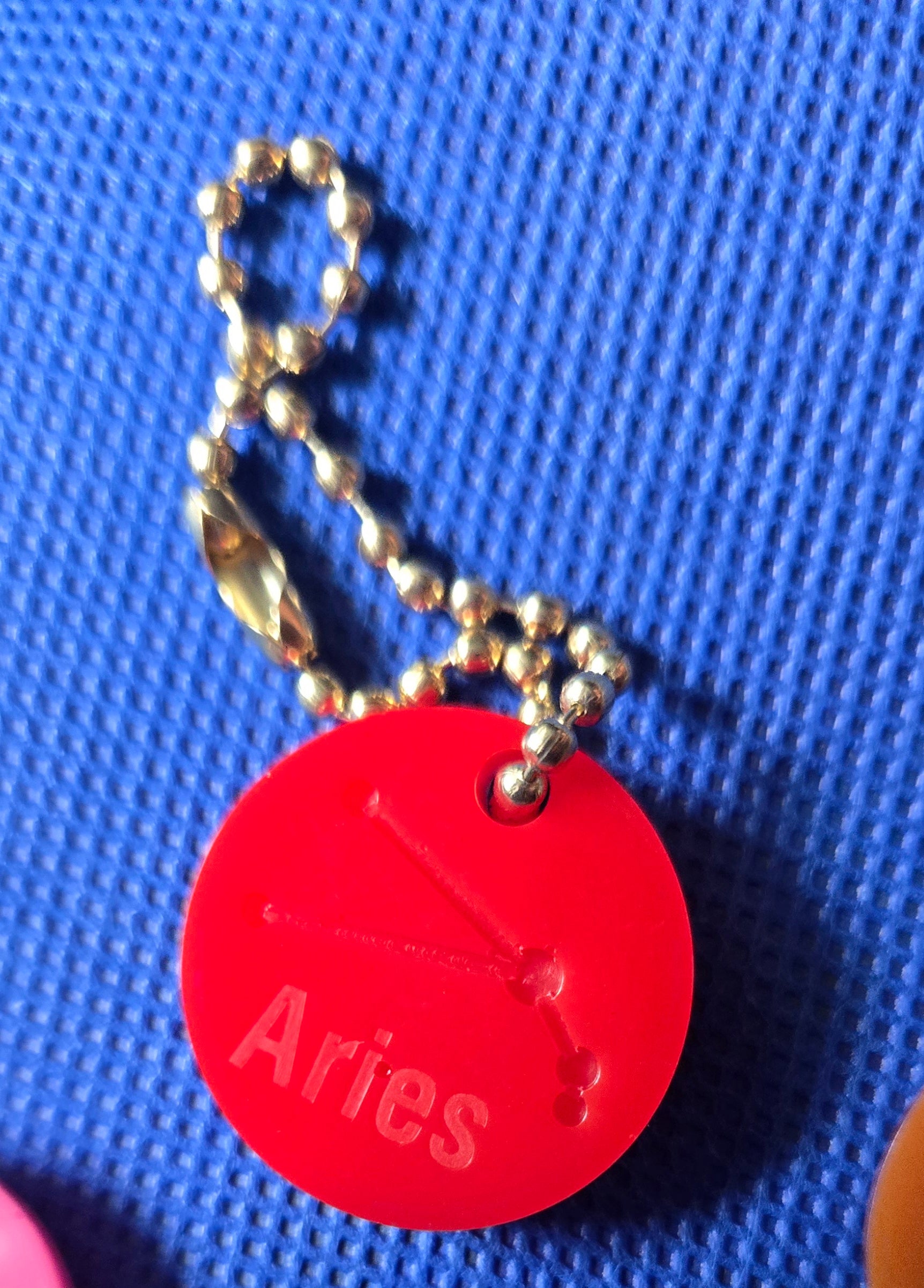 Zodiac Keychain Bright Aries