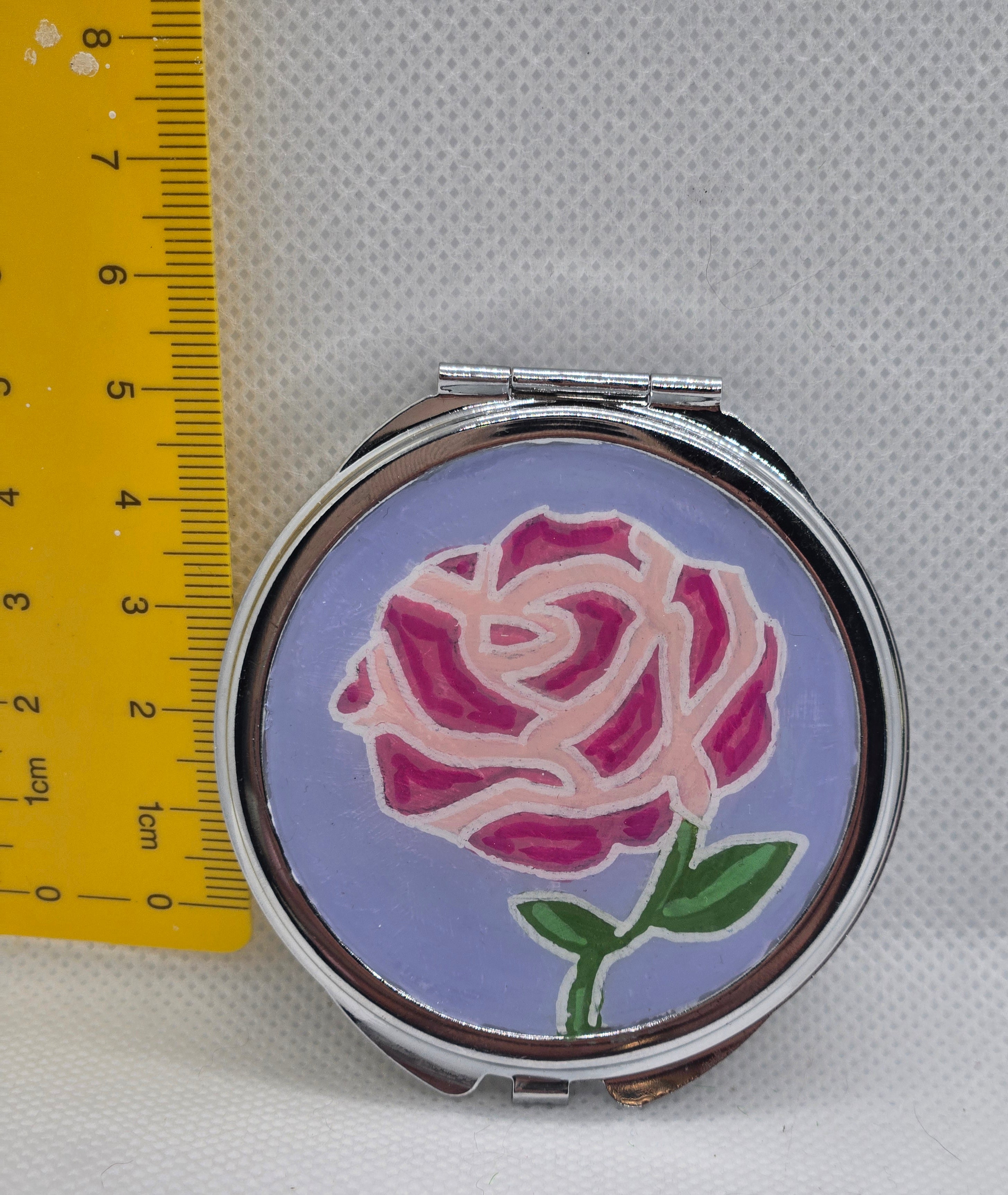 Regal Rose Compact Mirror