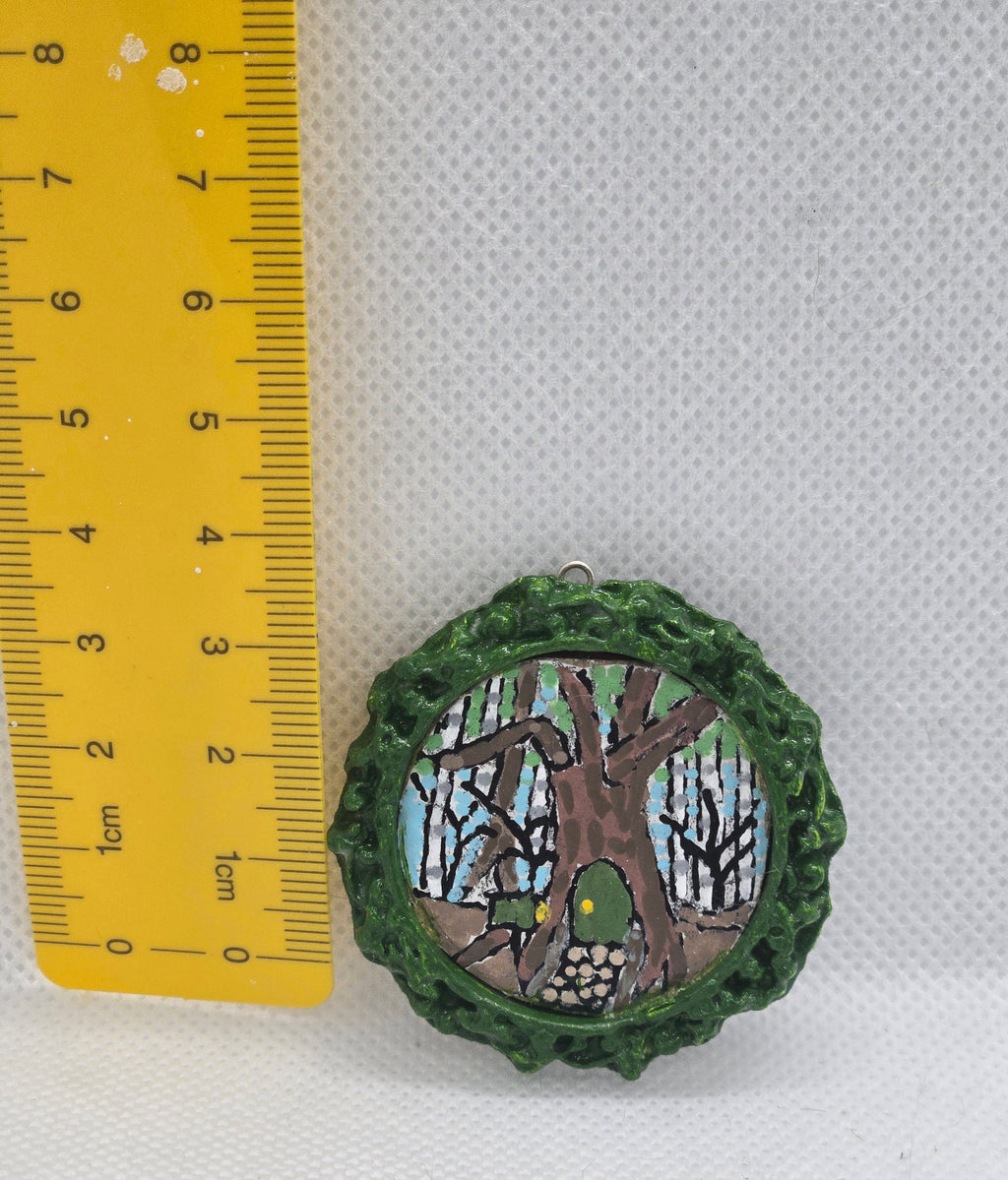 Tree House Miniature Painting