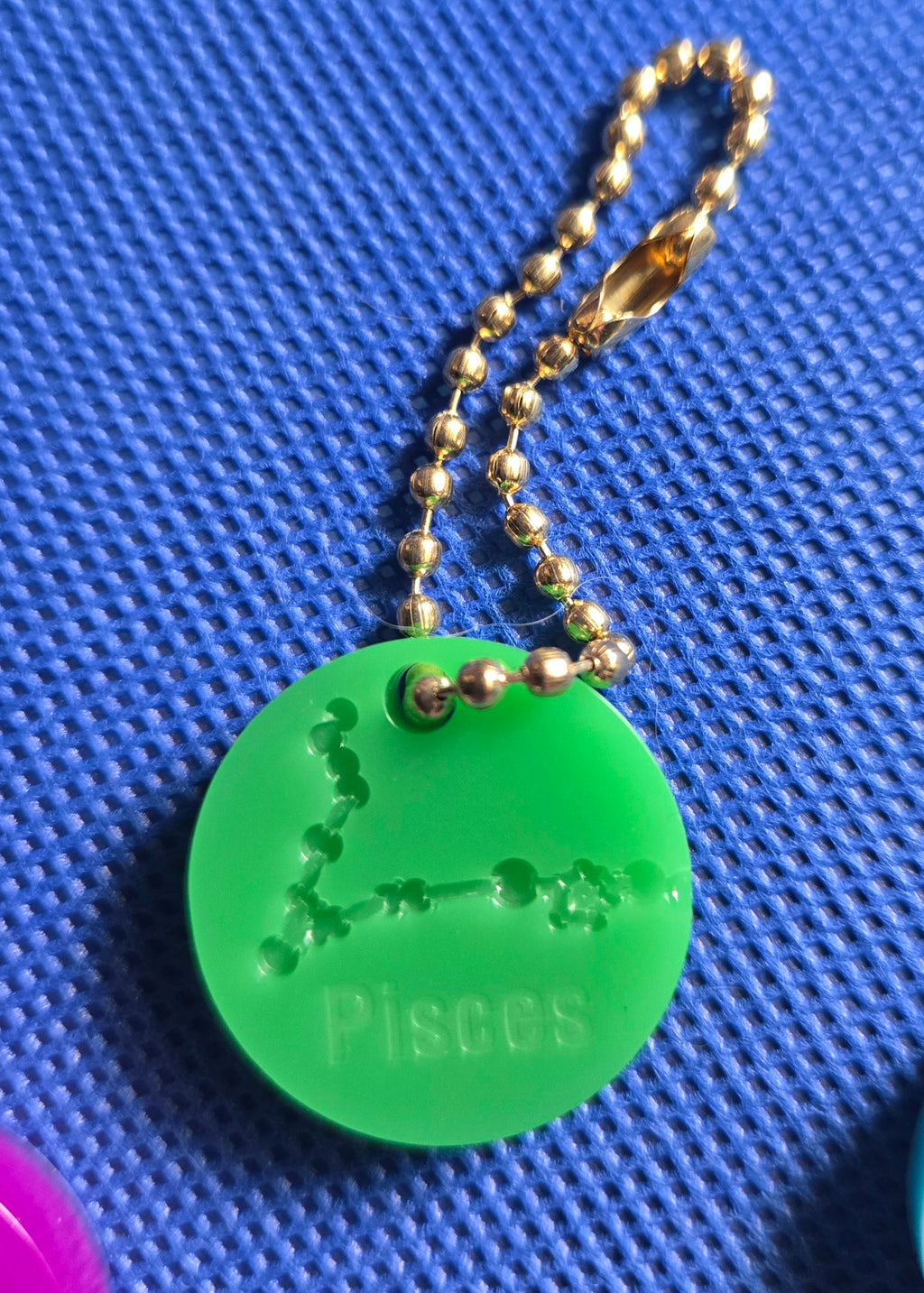Zodiac Keychain Bright Pisces