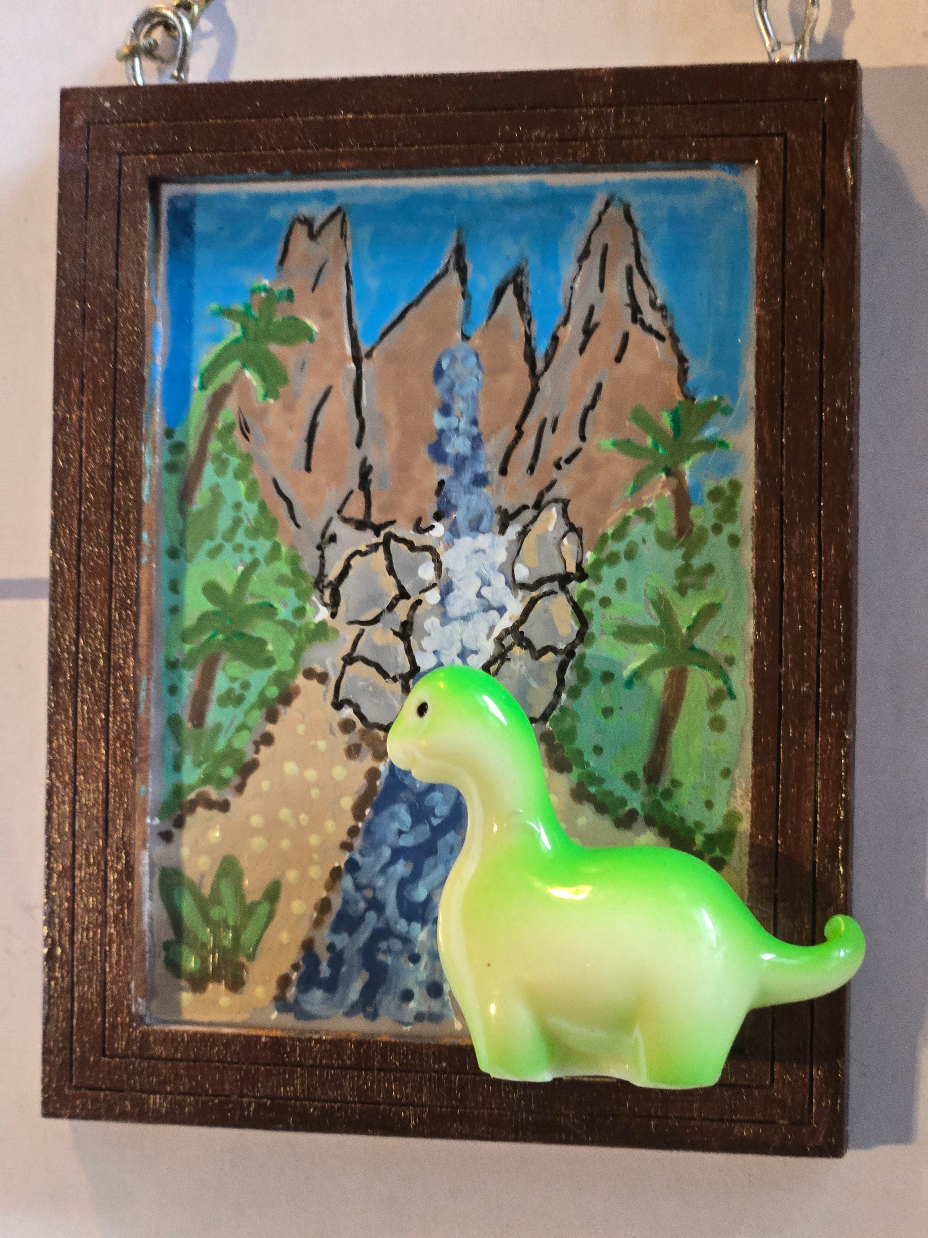 Little Dino Art Ornament