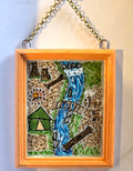 Tiny Camp Site Art Ornament