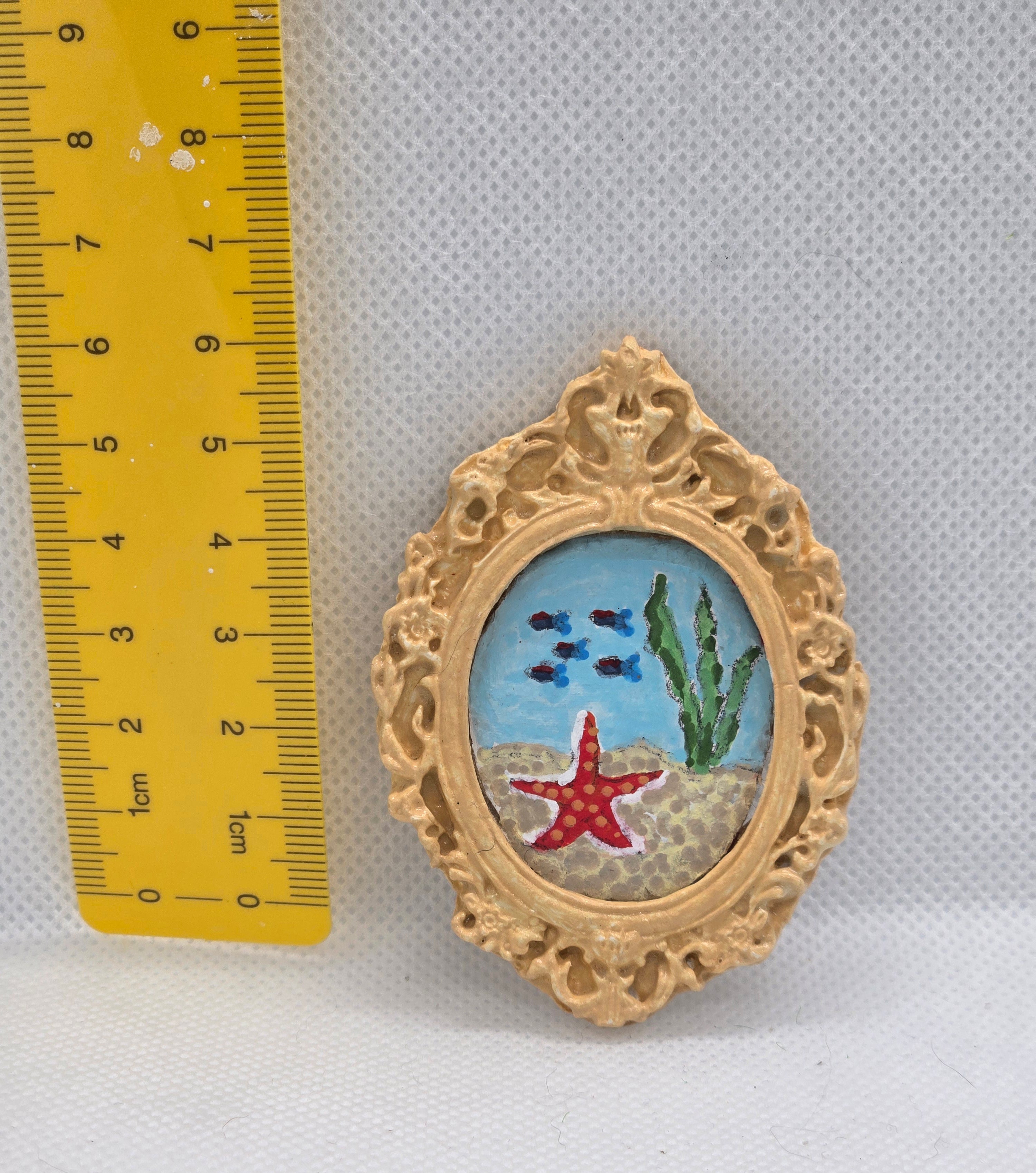 Sea Life Miniature Painting